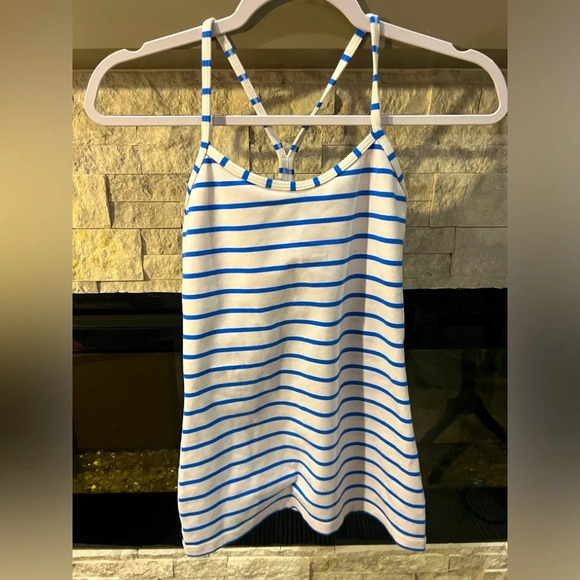 Lululemon‎ striped tank size 2 yoga athletic - Picture 1 of 7